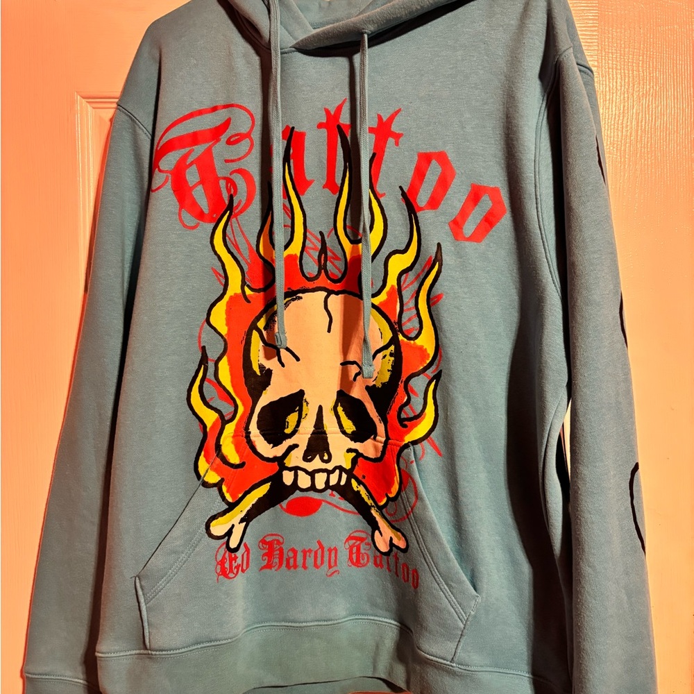 ed hardy hoodie - Picture 1 of 3